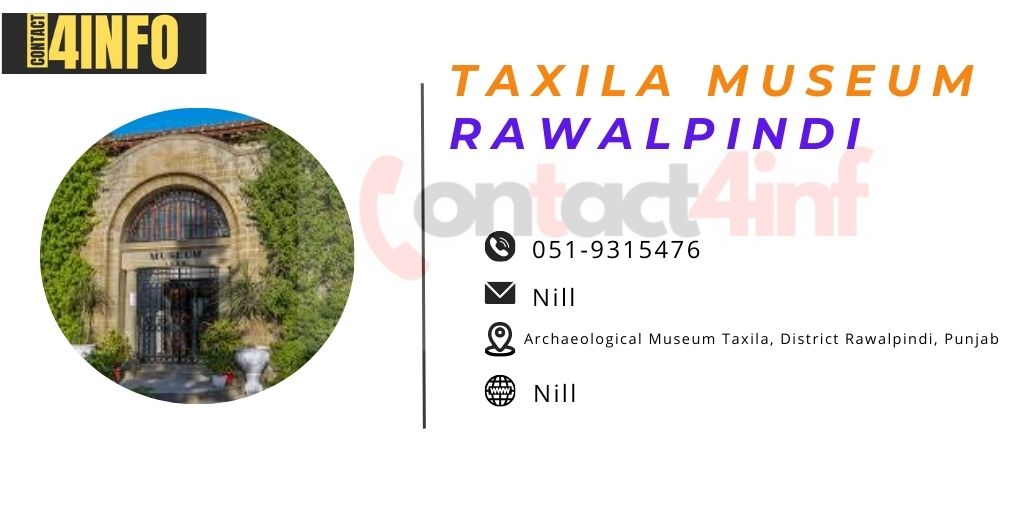 Taxila Museum Contact Number