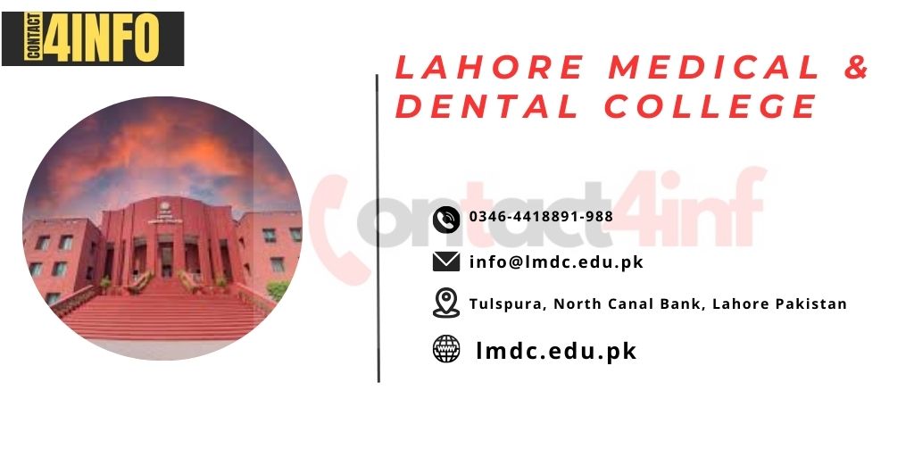 Lahore Medical & Dental College Contact Number