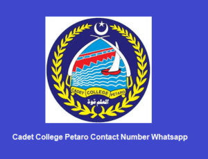 Cadet College Petaro Contact Number Whatsapp Location