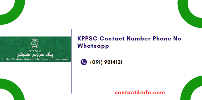 KPPSC Contact Number Whatsapp Number Email Address Fax Number